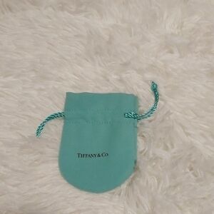 Tiffany & Co. Turquoise Drawstring Pouch
